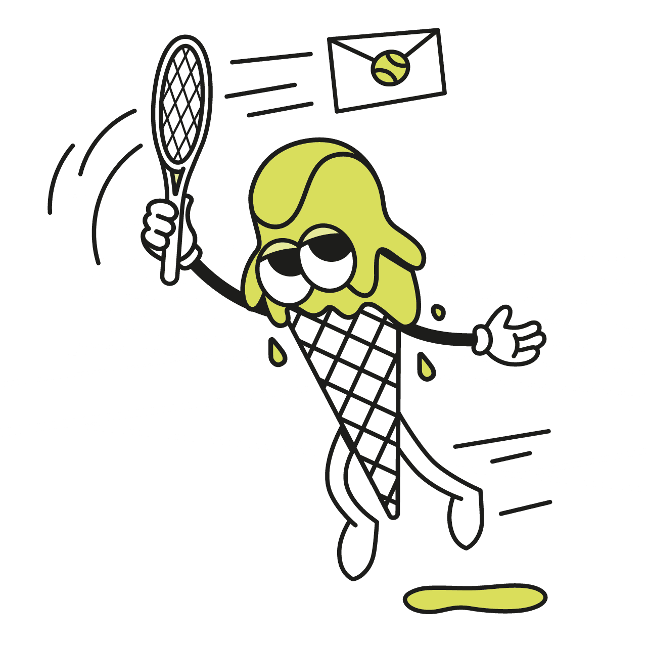 Tennis character
