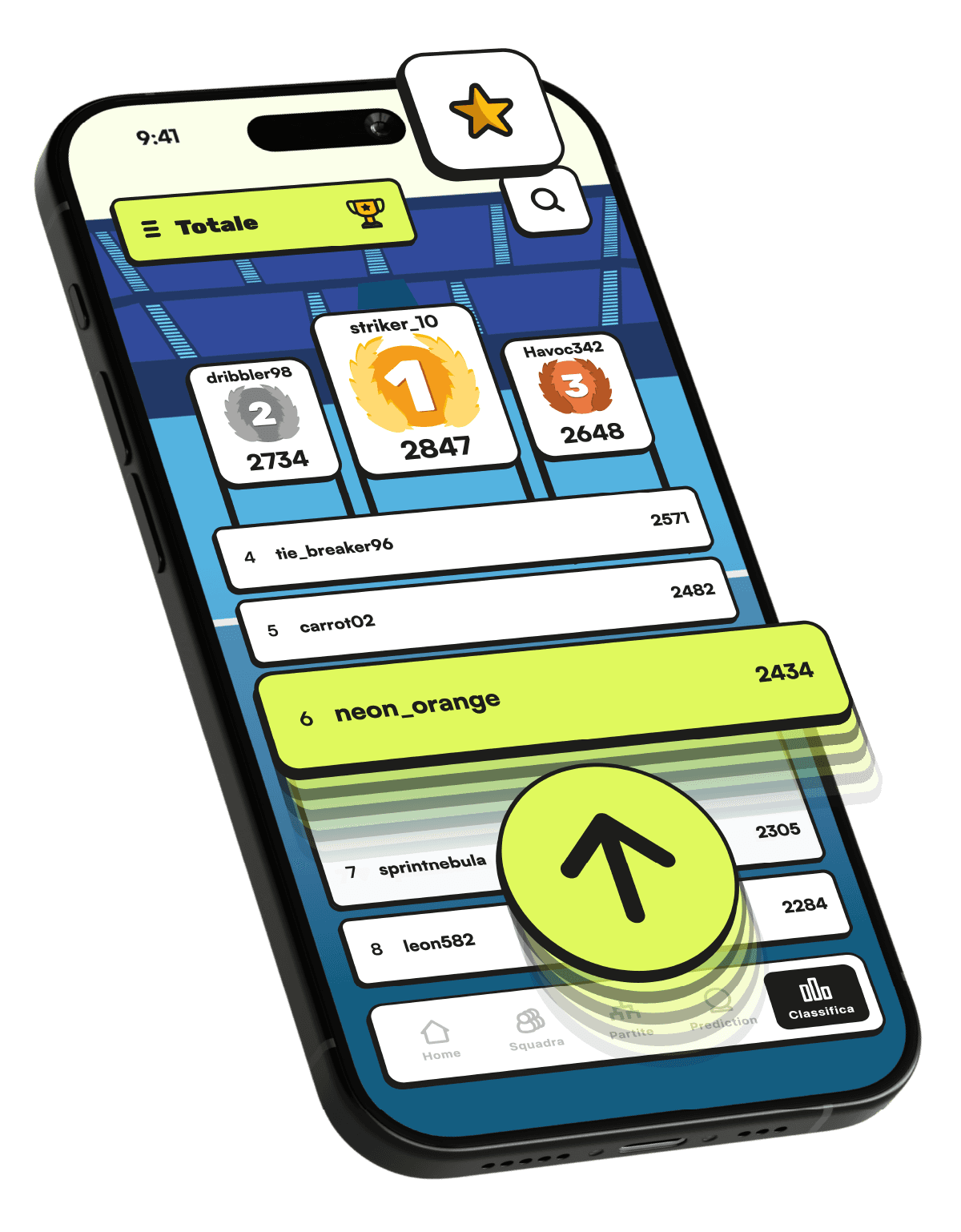 Second App Screenshot on Phone